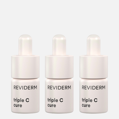 REVIDERM Тriple C cure Сыворотка с витамином С с лифтинг-эффектом, 3 флакона х 7 мл