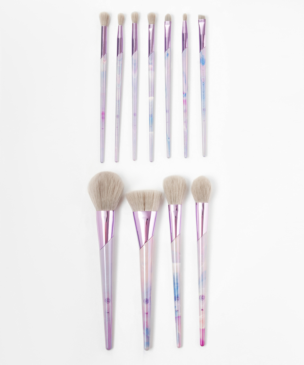 BH Cosmetics Lavender Luxe 11 Piece Brush Set