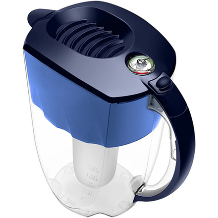 Водоочиститель Кувшин модель Аквафор Люкс (с индикатором ресурса)(чёрн.) , арт.а1644