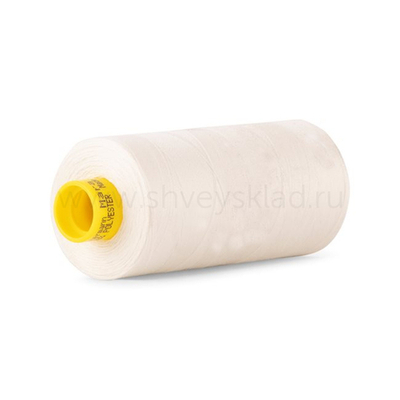 Нитка Gutermann Mara 120 (1000 метров), 1 кат., универсальная | _001 молочный (сумрачно-белый)