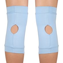 Наколенники для гимнастики и танцев INDIGO SM-113-BL, р. XS, голубые