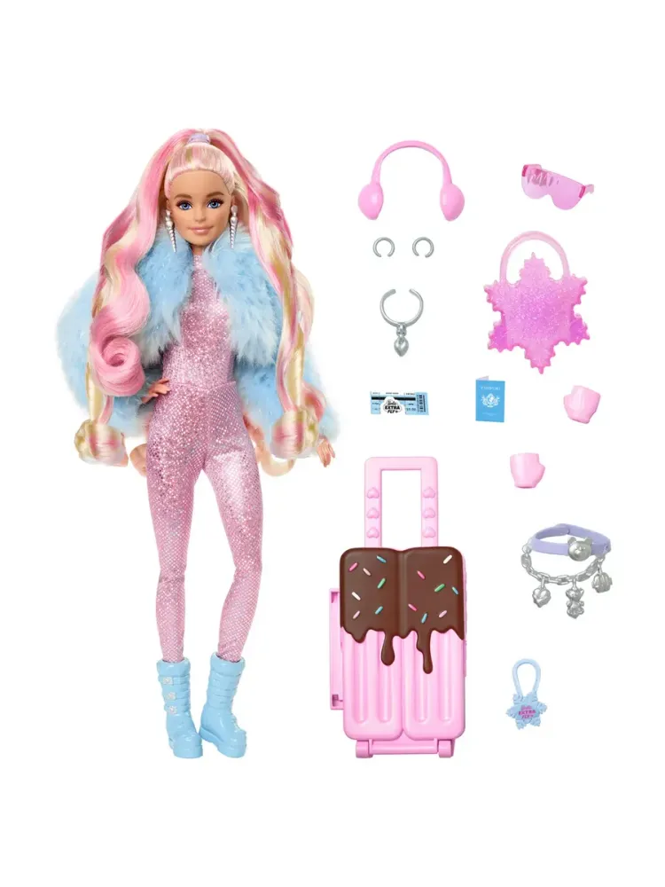 Кукла Барби Extra Fly в зимней одежде HPB16