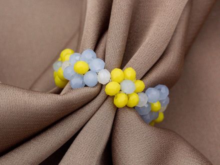 Кольцо "Лето" (ювелирное стекло)