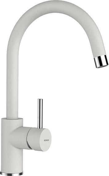 Смеситель Schock Plutos-D, Cristalite, выдвижной излив альпина