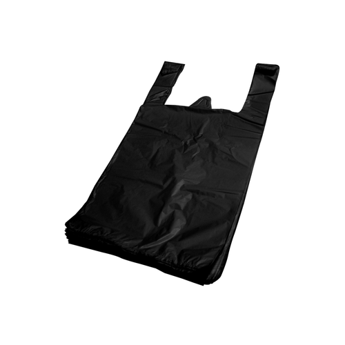 Пакет майка 28+14х50 (А6) черный 100/2500