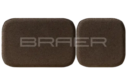 Тротуарная плитка Braer Классико Дуо, Коричневый, 40 мм