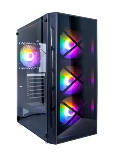 Компьютерный корпус FIREBASE XP-G XP-G-BK-4F1 BLACK