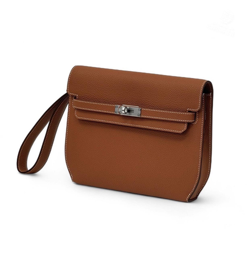 Сумка через плечо Hermes Kelly Depeches 25 Bleu Marine