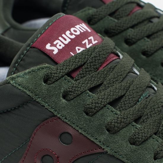Мужские кроссовки SAUCONY S2044-374 Jazz Original Green/Burgundy