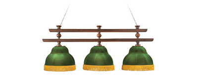 Лампа Ливерпуль Люкс 3 плафона - ясень