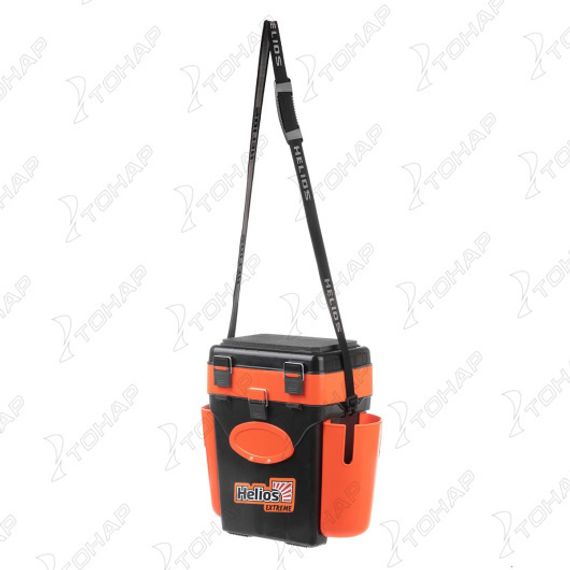 Ящик зимний Helios "FishBox" (10л) оранжевый