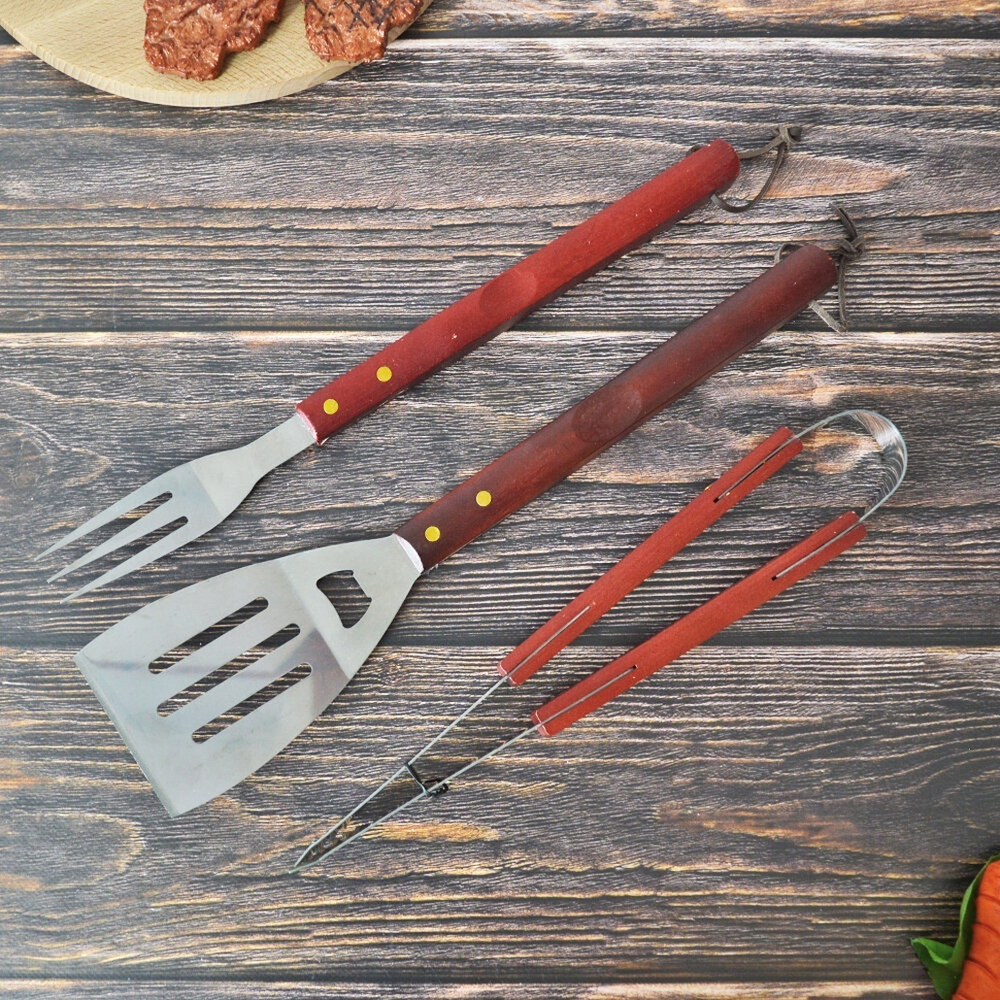 Набор для барбекю 3 предмета, 42см