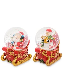 XM-604 Шар со снегом «С Новым Годом!»