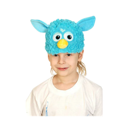 Маска-шапочка  "Монстрик", бирюза