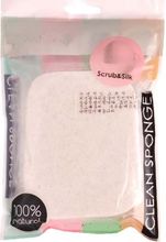 Спонж TaiYan шёлковый для лица с эффектом скраба Scrub Silk , 1 шт.