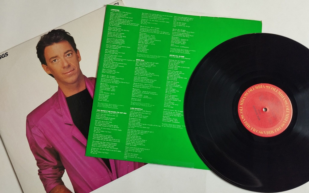 Винтажная виниловая пластинка LP Boz Scaggs Hits (USA 1980)