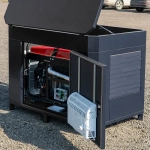 Кожух для генератора Geon Premium 1400W зимний RAL 7024 GP1400W7024