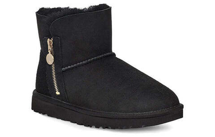 UGG Угги Bailey Zip Mini, черный