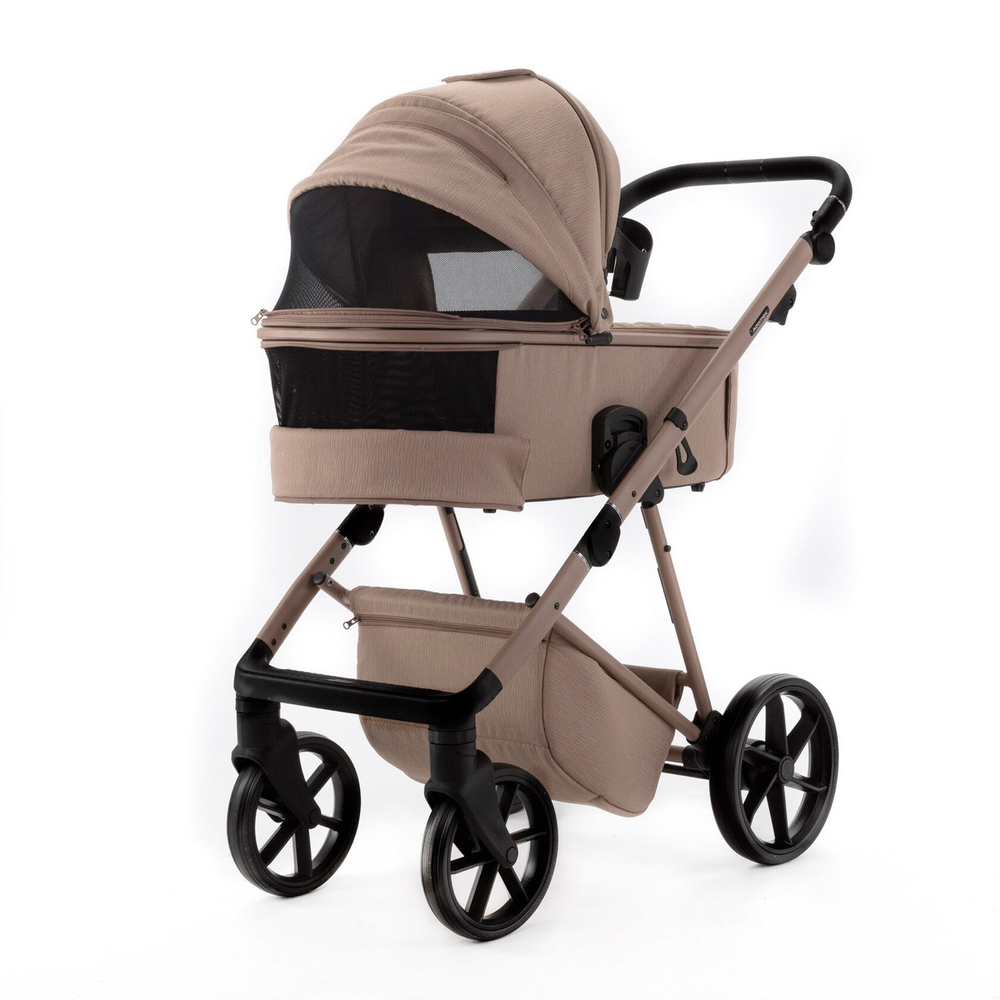 Коляска модульная Adamex Delta Nature DN-5 Camel