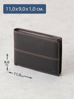 B240030R CASTANHO - Портмоне с RFID защитой MP