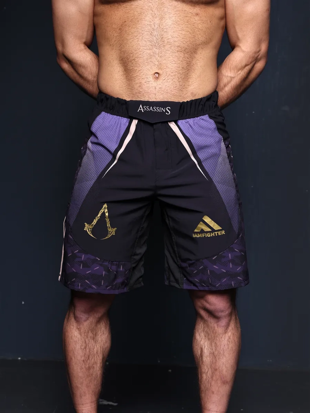 Шорты мма спортивные Assassin's для единоборств