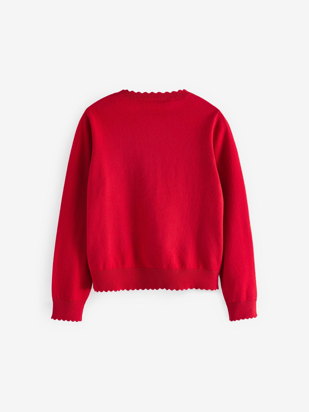 Кардиган школьный для девочки Next T40-846, Красный