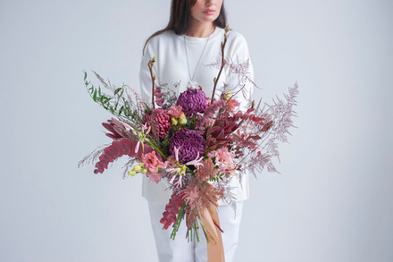 Букет Бургундия