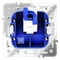 Розетка компьютерная встраиваемая VOLTUM S70 RJ45 кат.6, (кашемир)