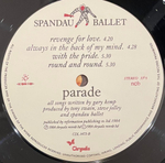 Spandau Ballet- Parade (Швеция 1984г.)