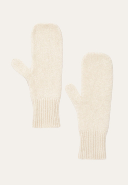 Варежки из пушистого кашемира