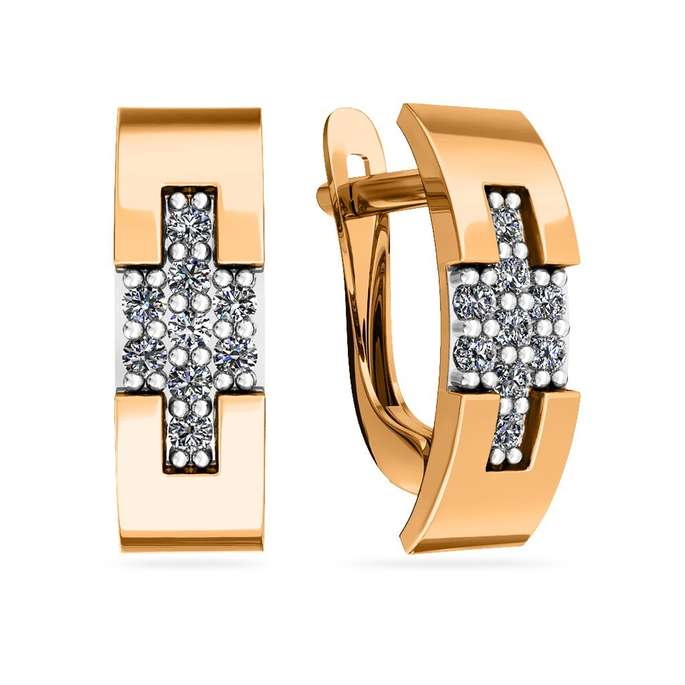 Серьги из золота 585 пробы