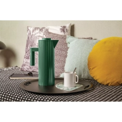 Alessi - Термокувшин Plisse 1л зеленый / артикул   MDL12GR  / GTIN 8003299471997