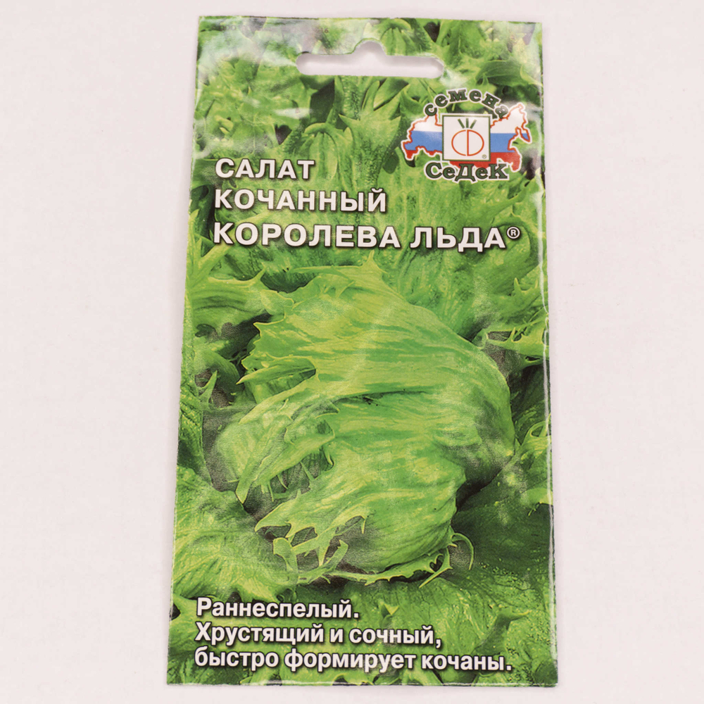 Семена Салат кочанный Королева Льда (айсберг)