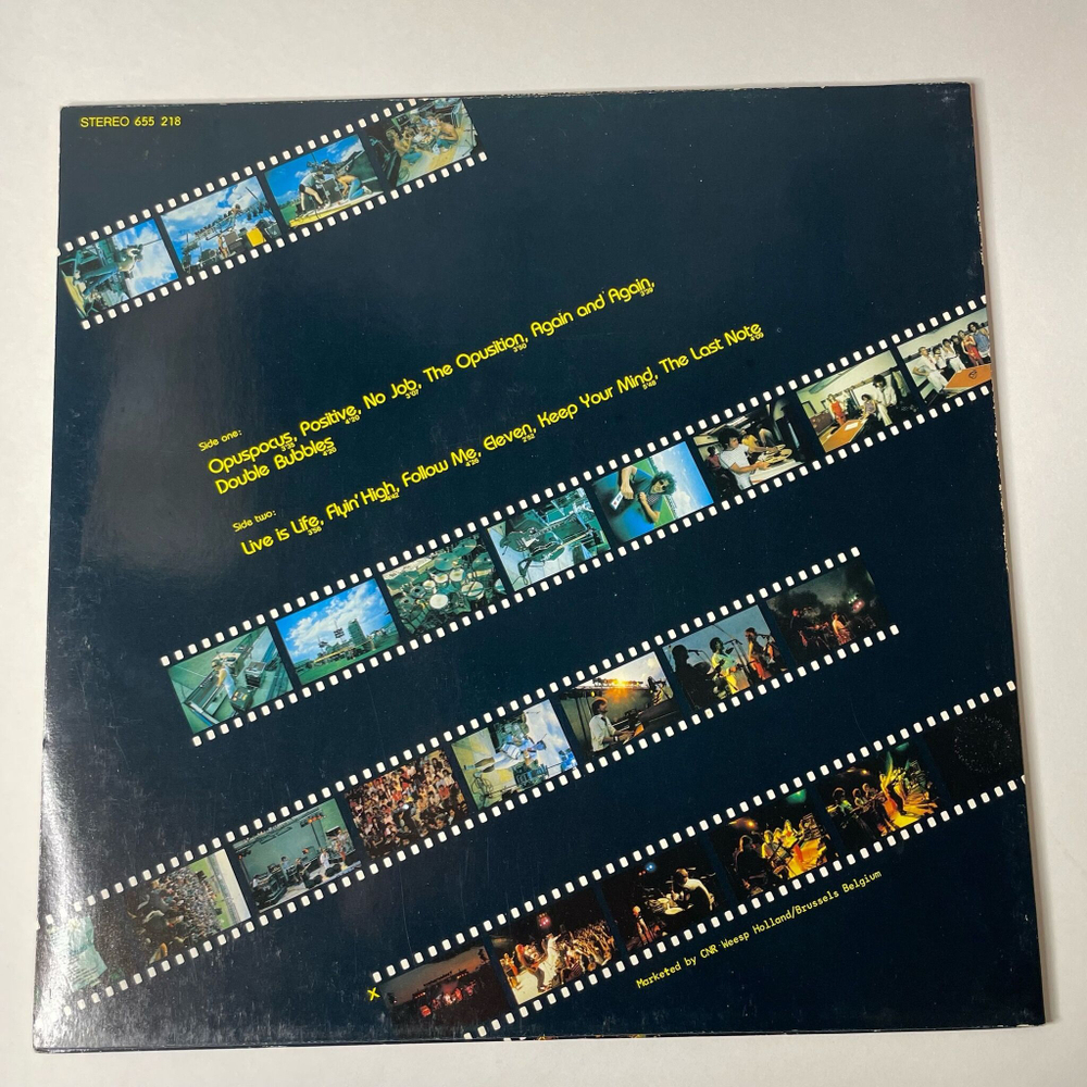 Винтажная виниловая пластинка LP Opus Live Is Life (Holland 1984) Double Bubbles