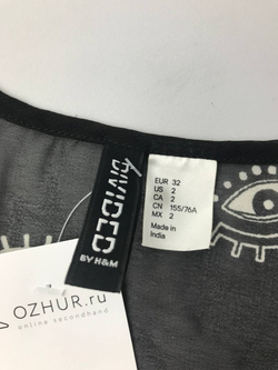 Платье Divided с интересным принтом 38 размер