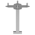 Закладная для съемной стойки пешеходного ограждения ПО-1 Крест