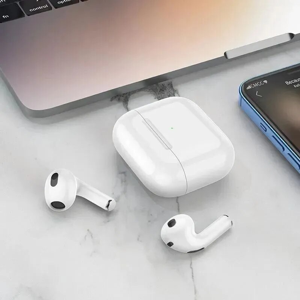 Беспроводные наушники Pods 3 + чехол для AirPods в подарок!