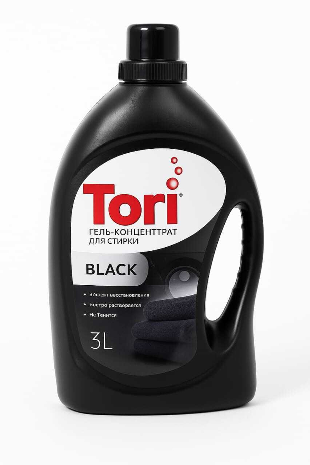 Гель-Концентрат для стирки TORI Black 3 л