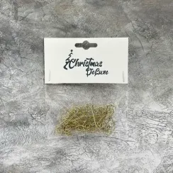 Крючки для елочных украшений, золото, 50 шт., Christmas DeLuxe (86784)