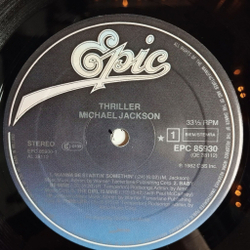 Винтажная виниловая пластинка LP Michael Jackson Thriller (Holland 1982)
