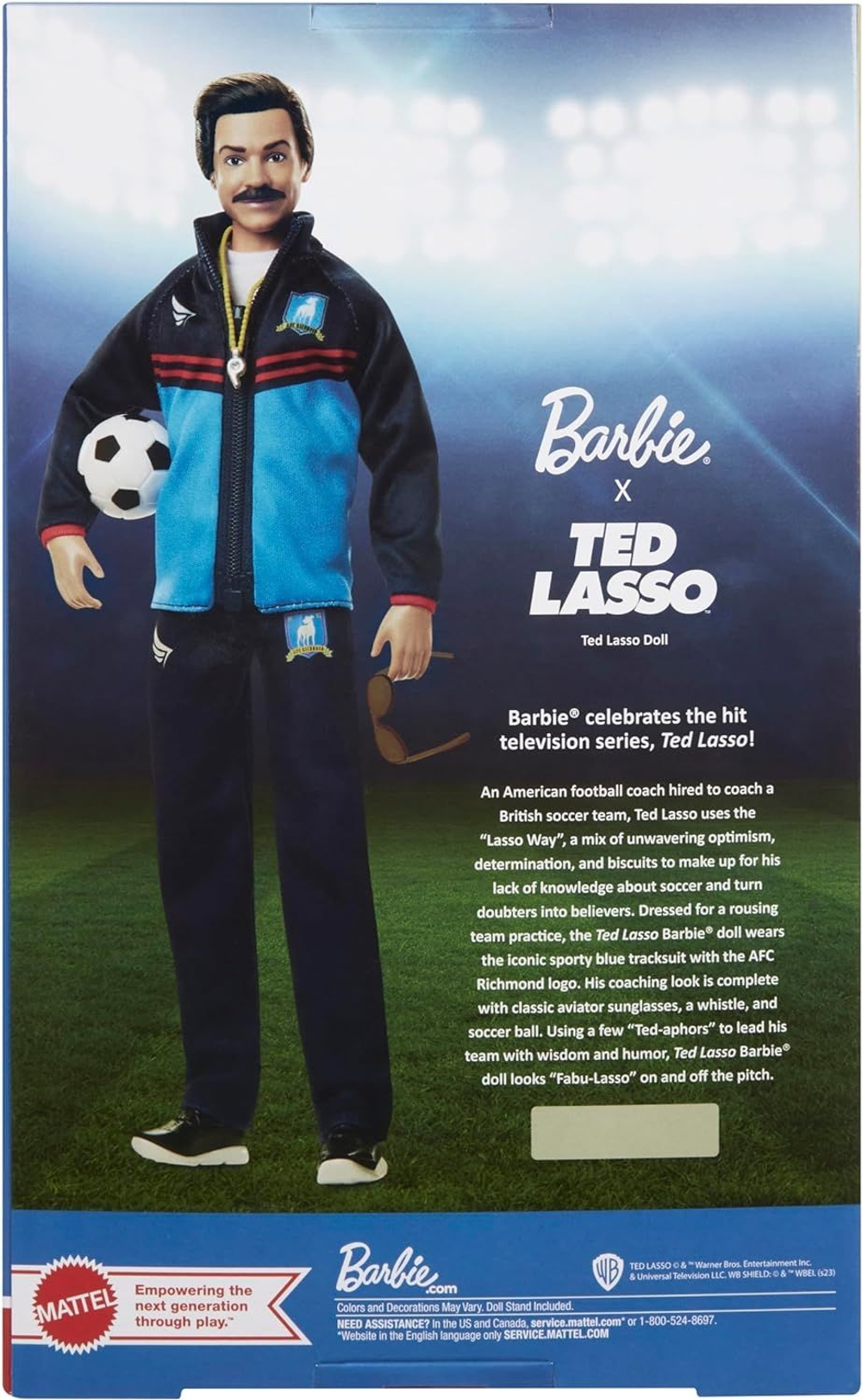 Кукла Barbie Ted Lasso / Тед Лассо