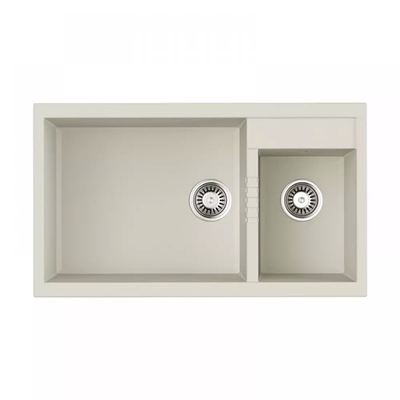 Omoikiri Tedori 86-2-LB-WH Tetogranit/белый