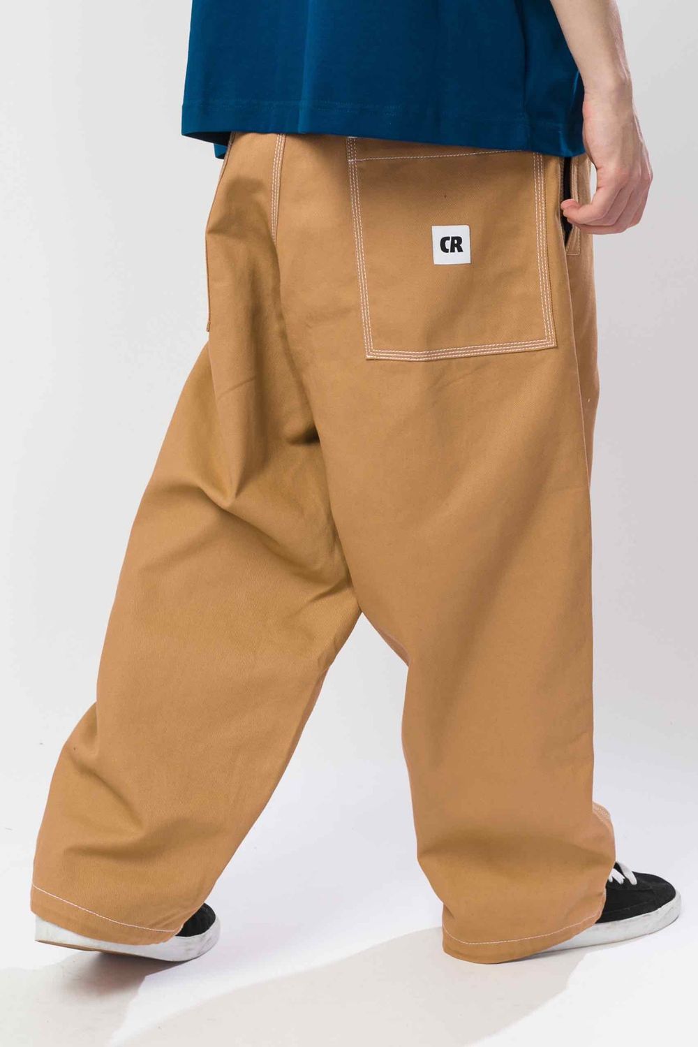 Джинсы Codered Real Baggy Бежевый Темный