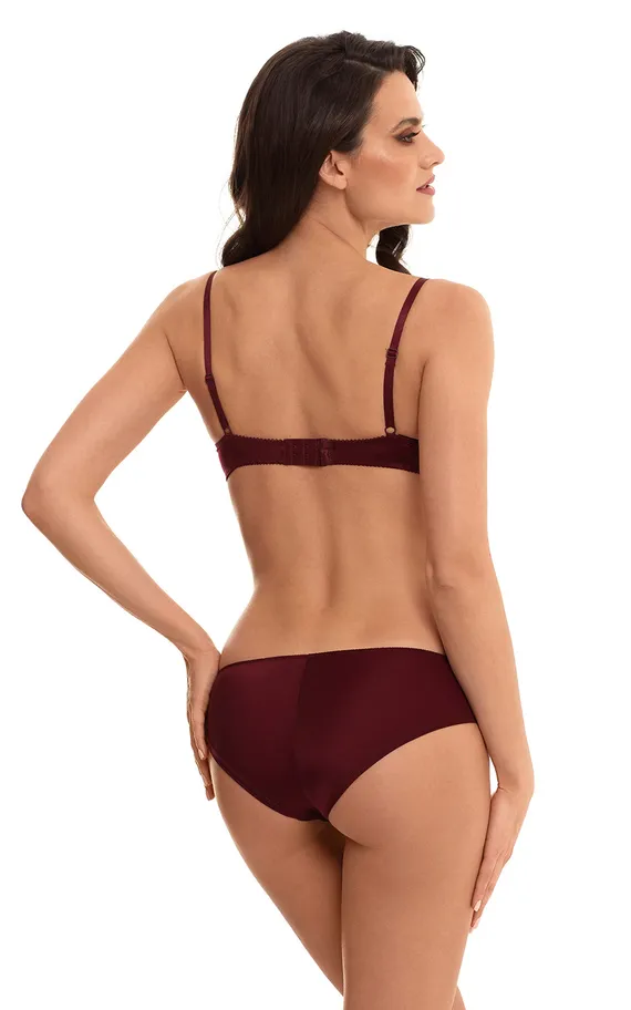 Бюстгальтер L03-179 Бордовый