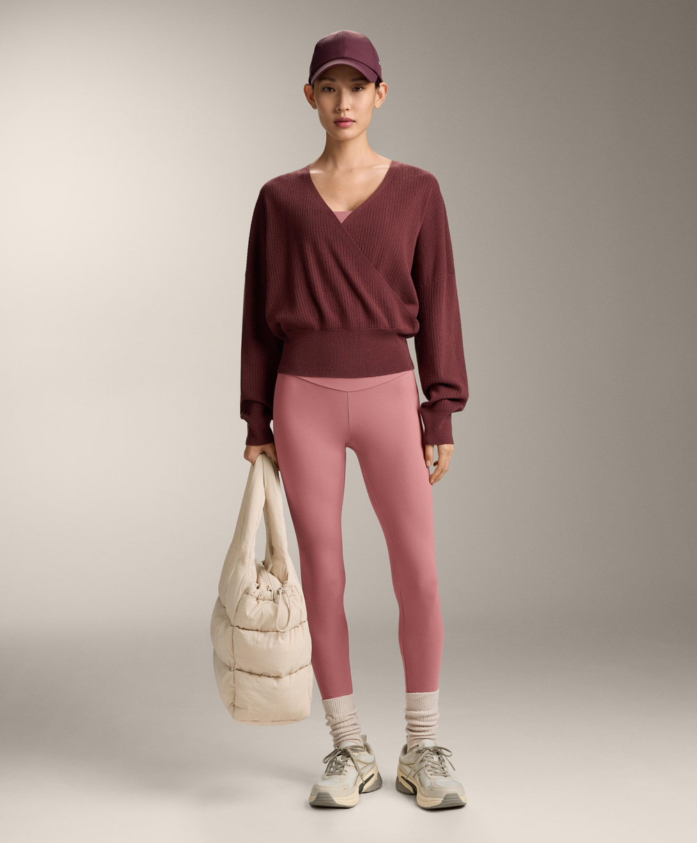 OYSHO Легинсы Comfortlux длиной до щиколотки с высокой посадкой, бледно-розовый