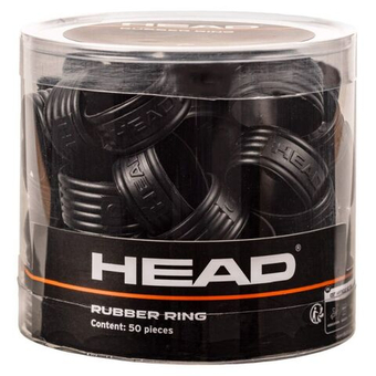 Head Rubber Finishing Ring 50P - black