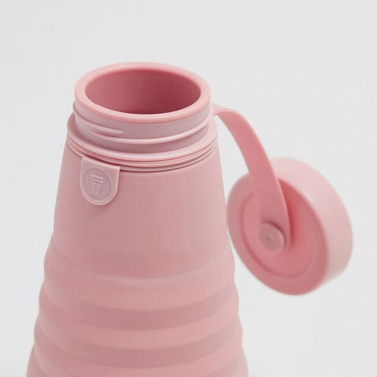 Бутылка складная силиконовая Stojo Bottle Carnation, 20 oz / 590 мл