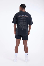 Футболка BOXRAW Poetry In Motion Oversized чёрная