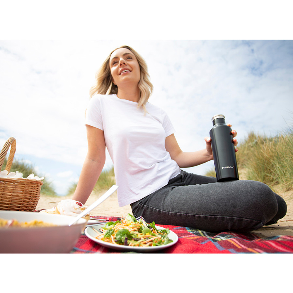 Термос pure 500 мл черный