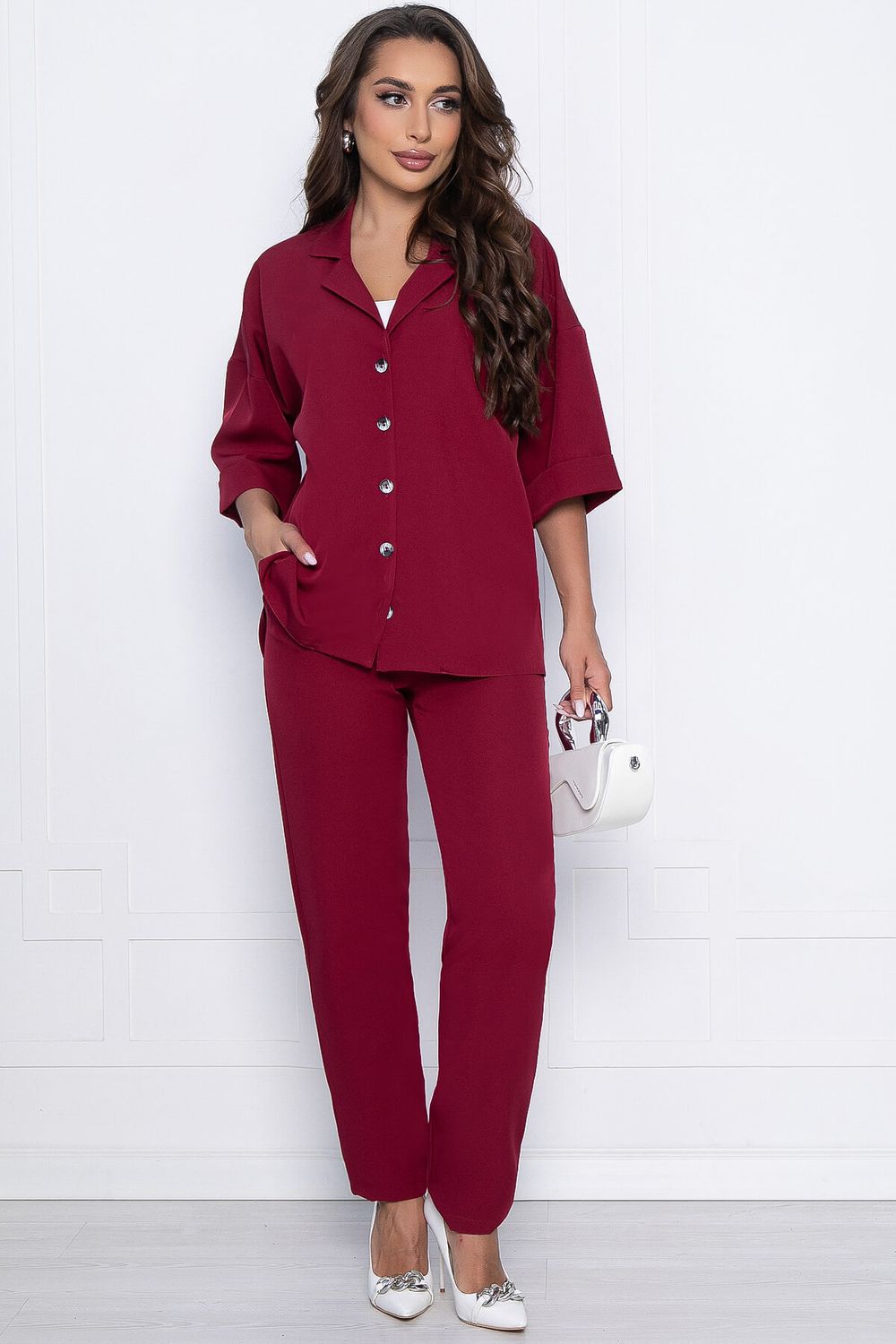 Костюм Ирвин (марсала) К10754 LT Collection